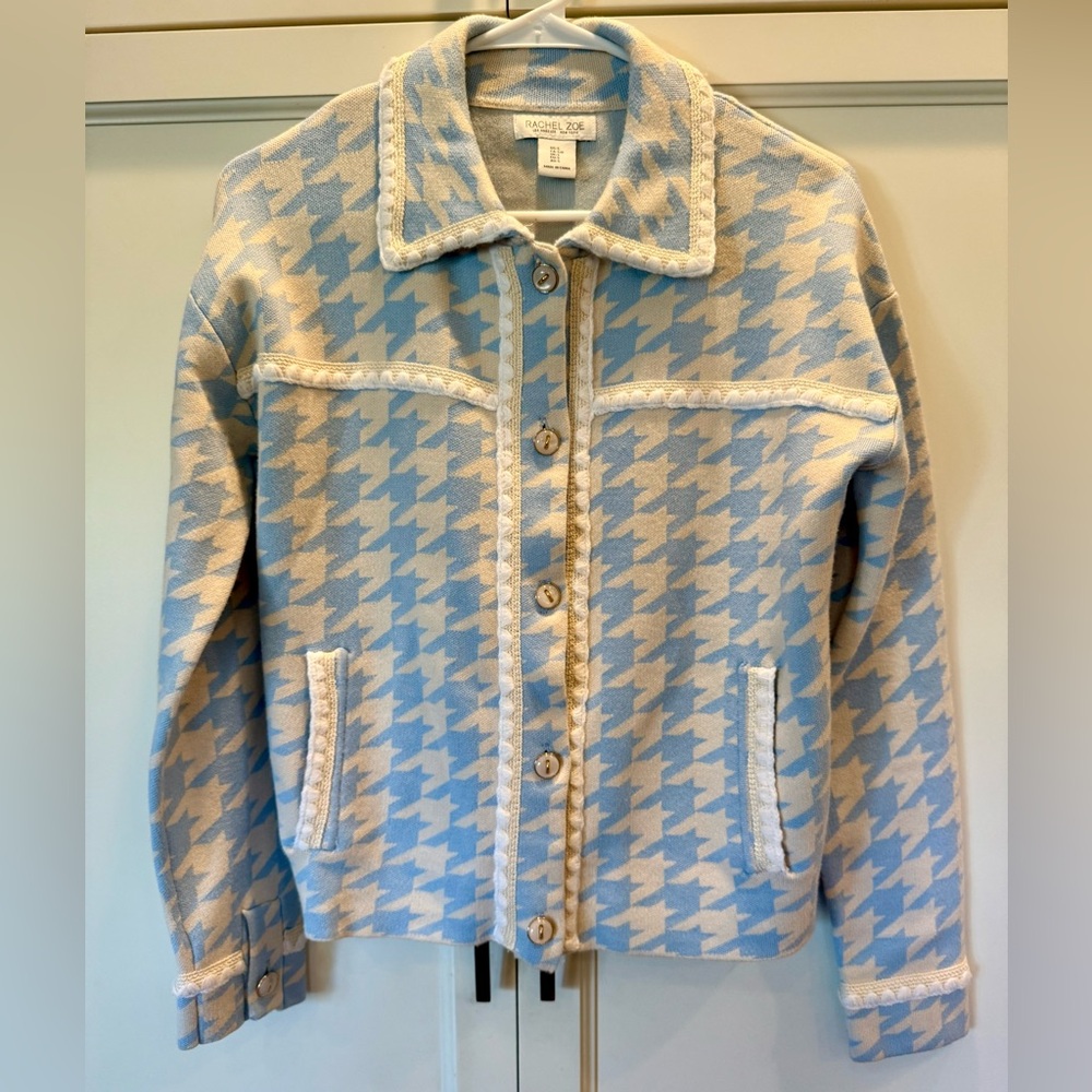 Rachel Zoe Sky Blue Knit cardigan